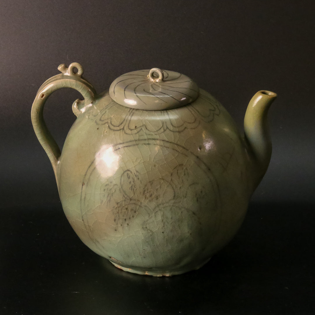 青磁瓶2(青磁花瓶/酒瓶/供器)