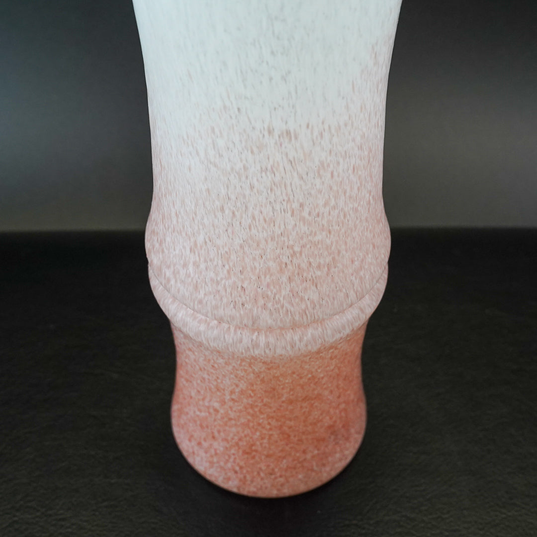岩田久利 竹型硝子花生「一節」