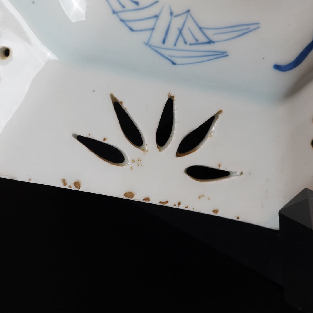 古伊万里 染付八角皿