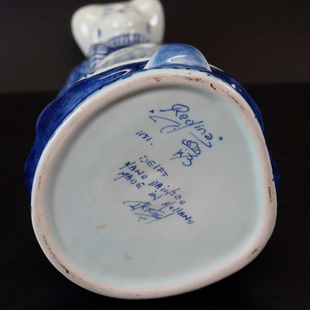 Regina Gouda デルフト焼き 人形陶器ボトルペア