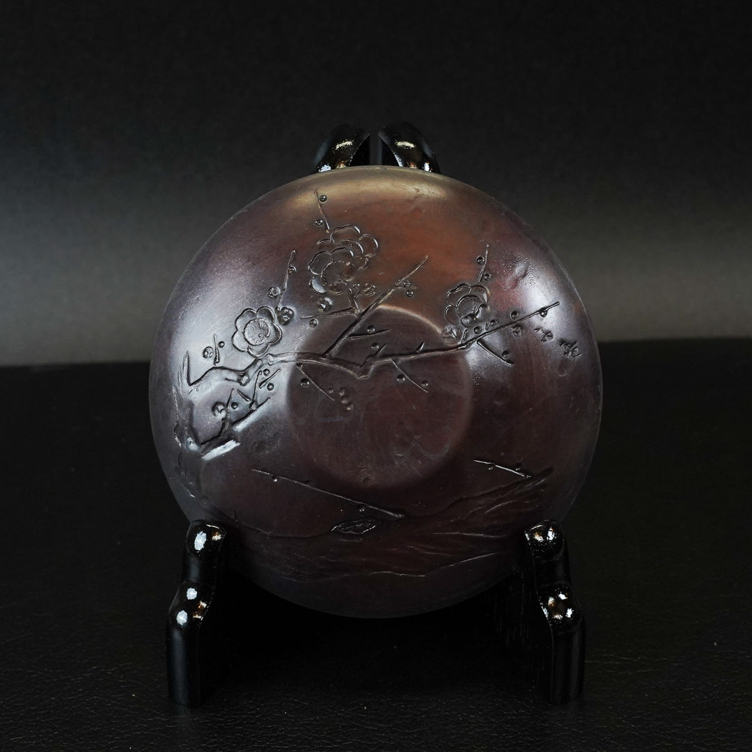 千寿堂 紫小文 茶托