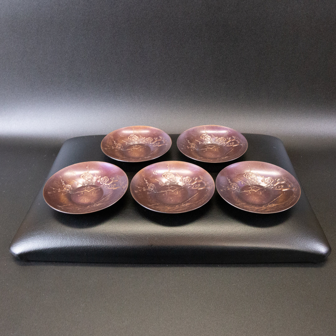千寿堂 紫小文 茶托