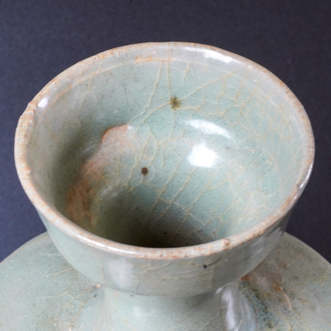 青磁瓶1（青磁花瓶／酒瓶／供器）