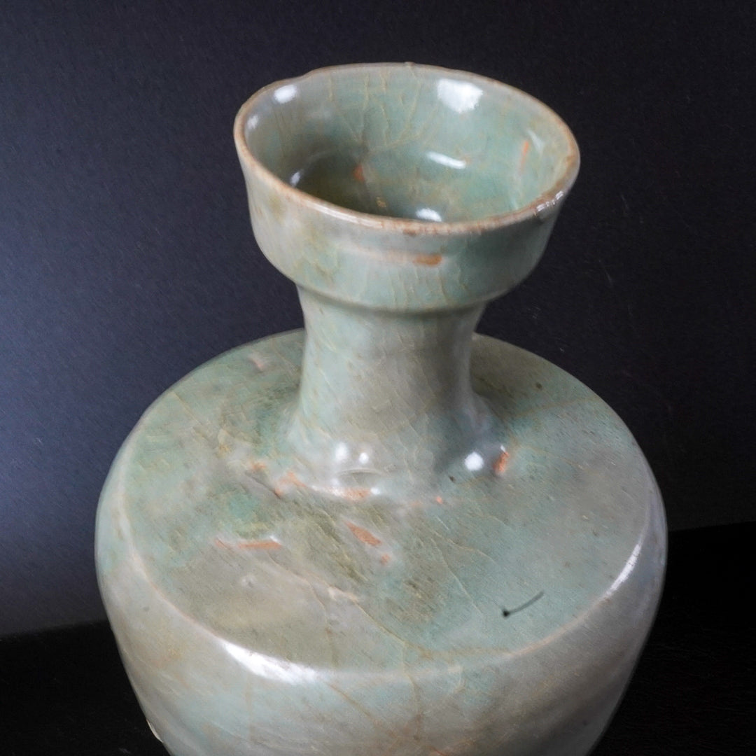 青磁瓶1（青磁花瓶／酒瓶／供器）