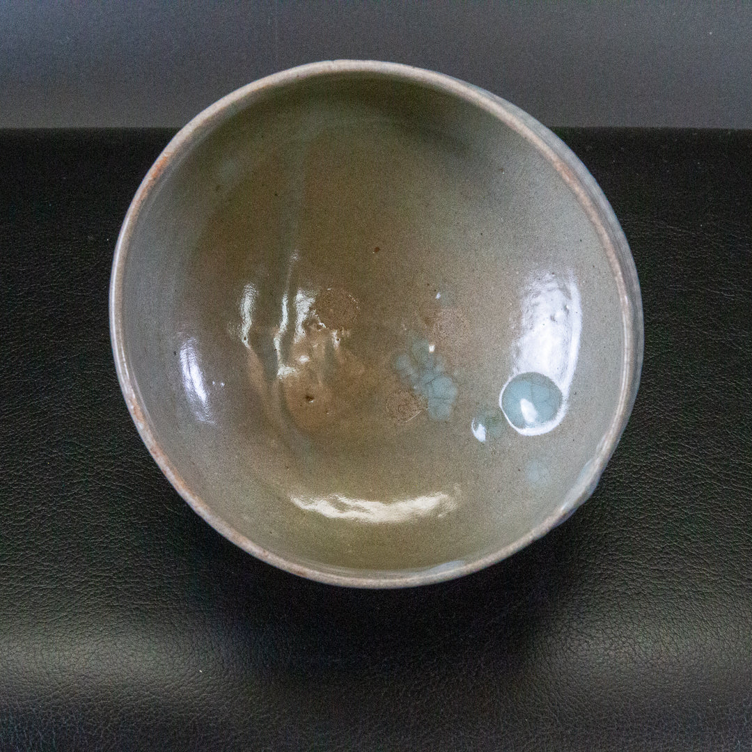 大和松雁 松緑窯 萩焼 三島手茶碗