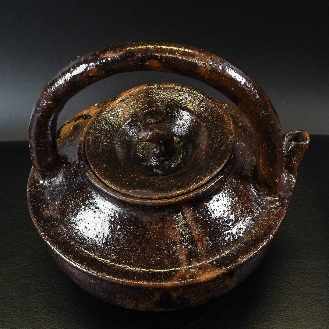 李朝飴釉　水注
