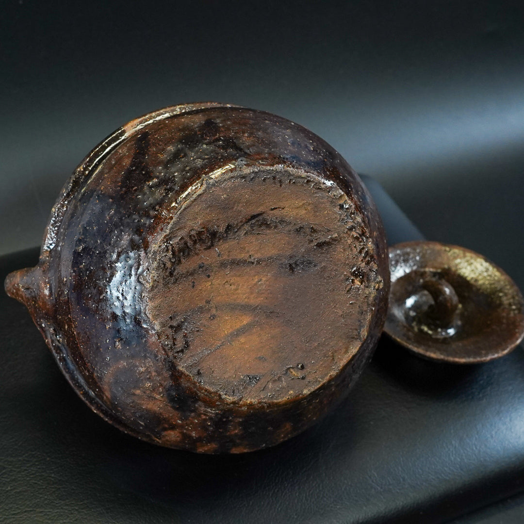 李朝飴釉　水注