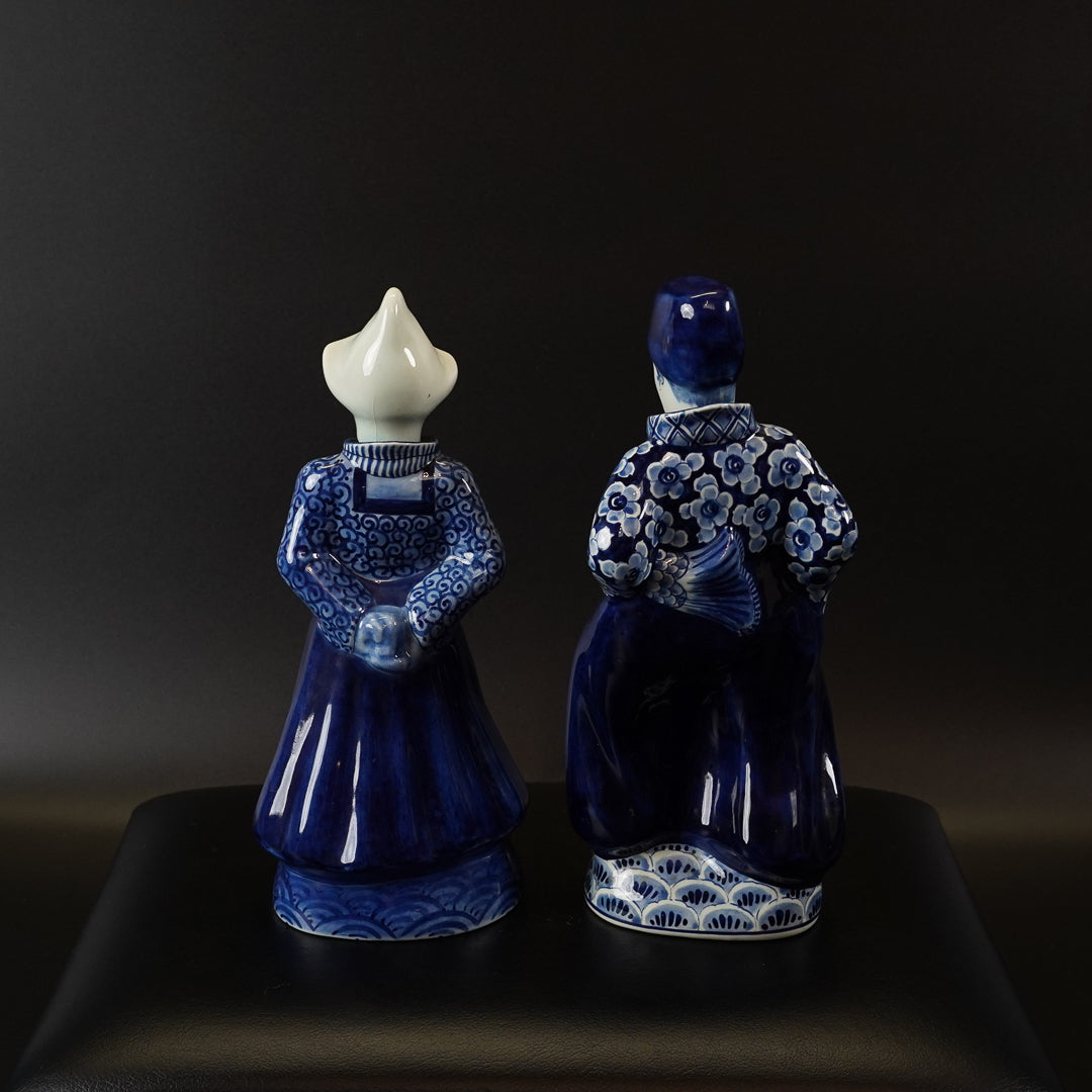 Regina Gouda デルフト焼き 人形陶器ボトルペア
