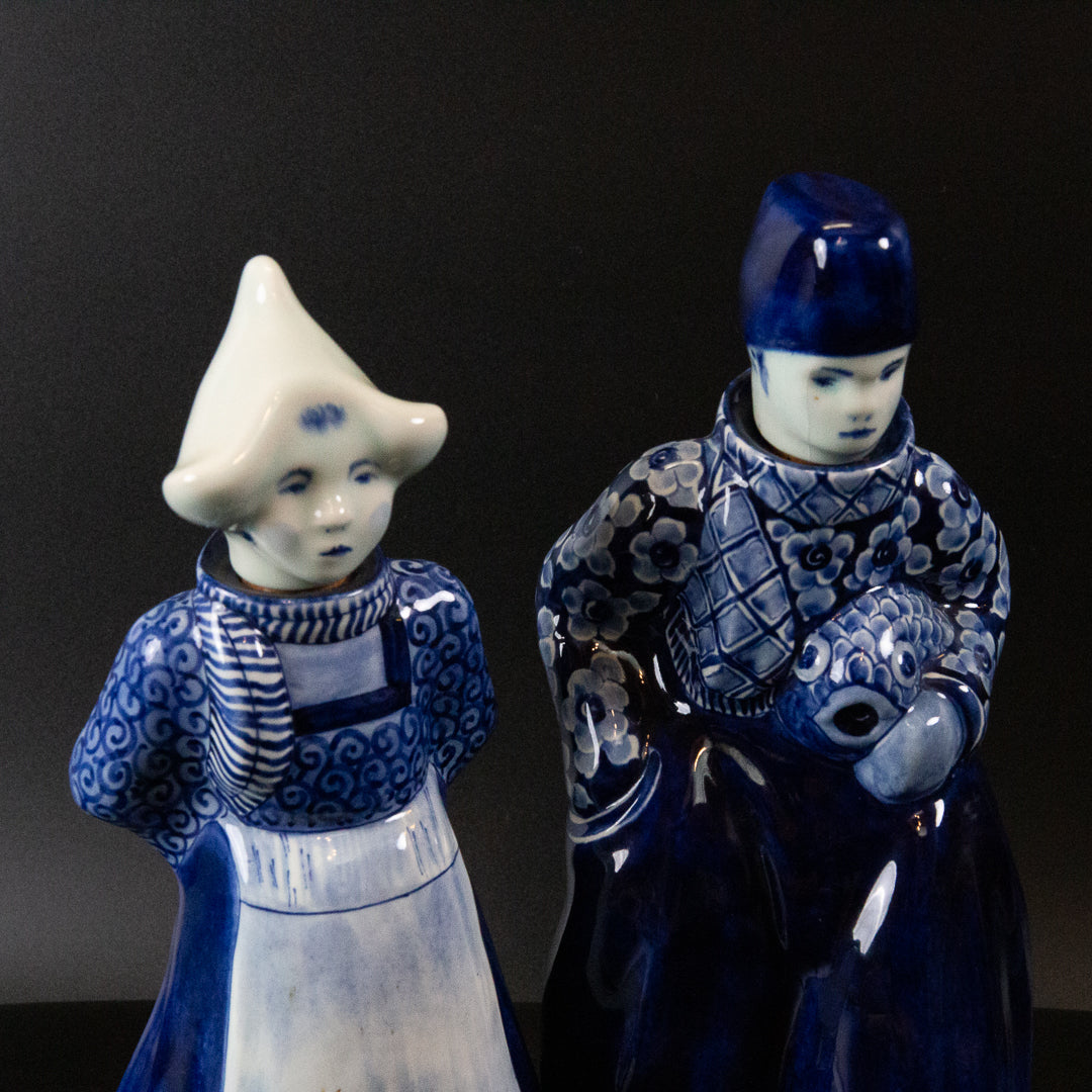 Regina Gouda デルフト焼き 人形陶器ボトルペア