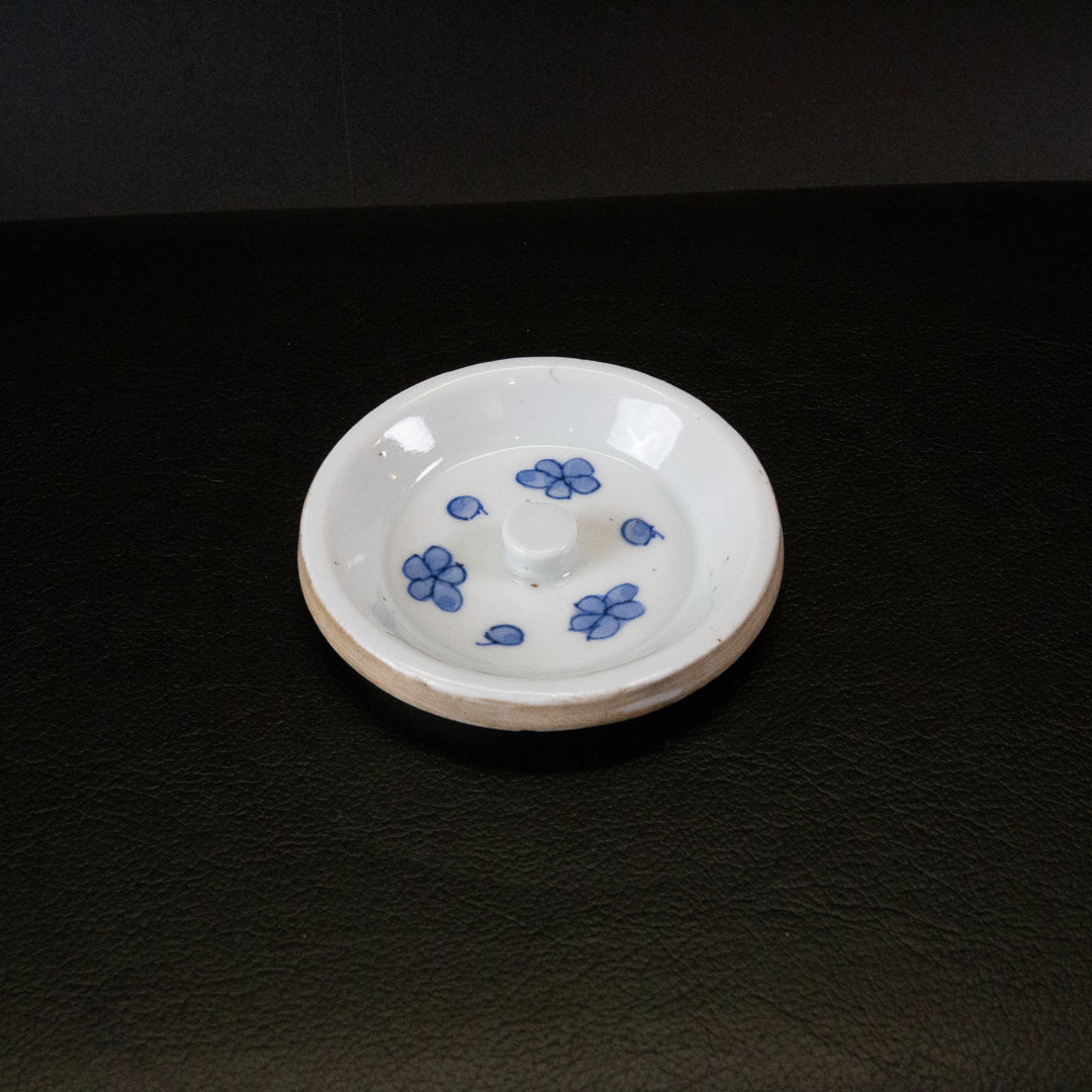 古伊万里 染付山水文 茶壺