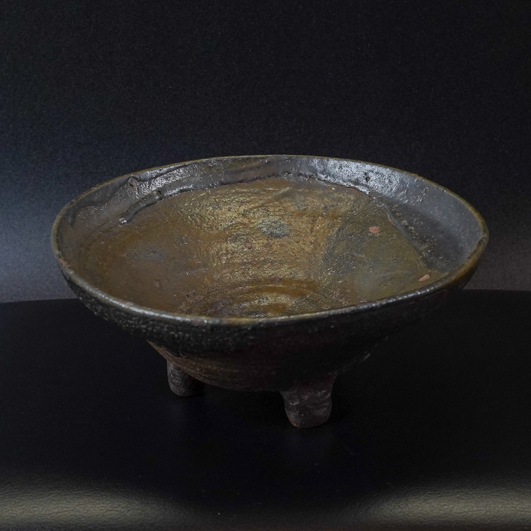 上野焼 三足付鉢